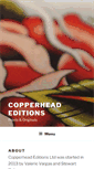 Mobile Screenshot of copperheadeditions.com